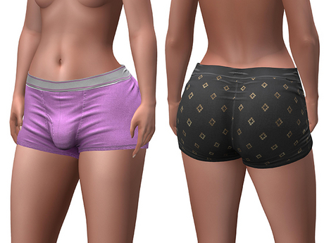 Second Life Marketplace - TwoSided Boxers Mojo female